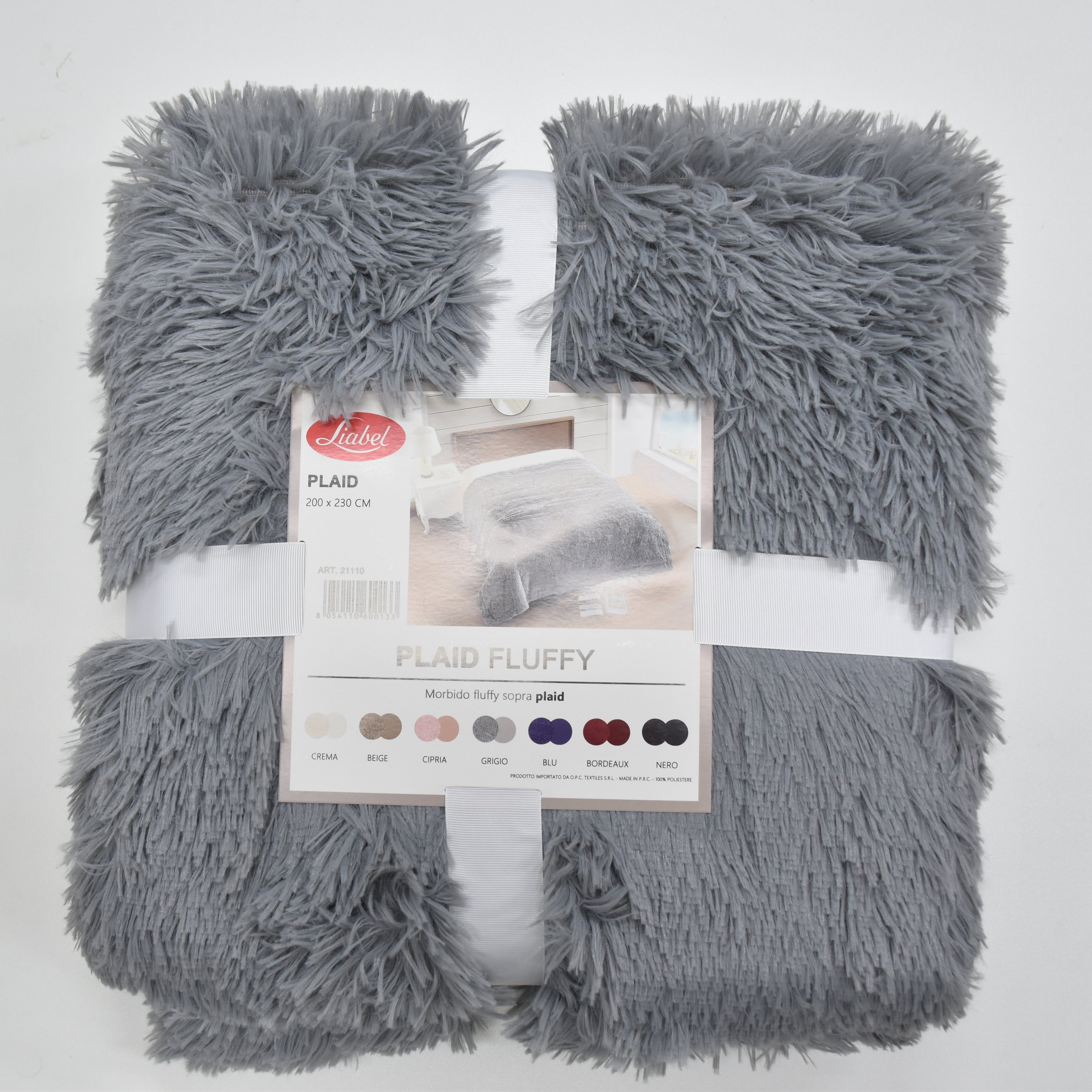 Plaid Fluffy 200x230 Liabel