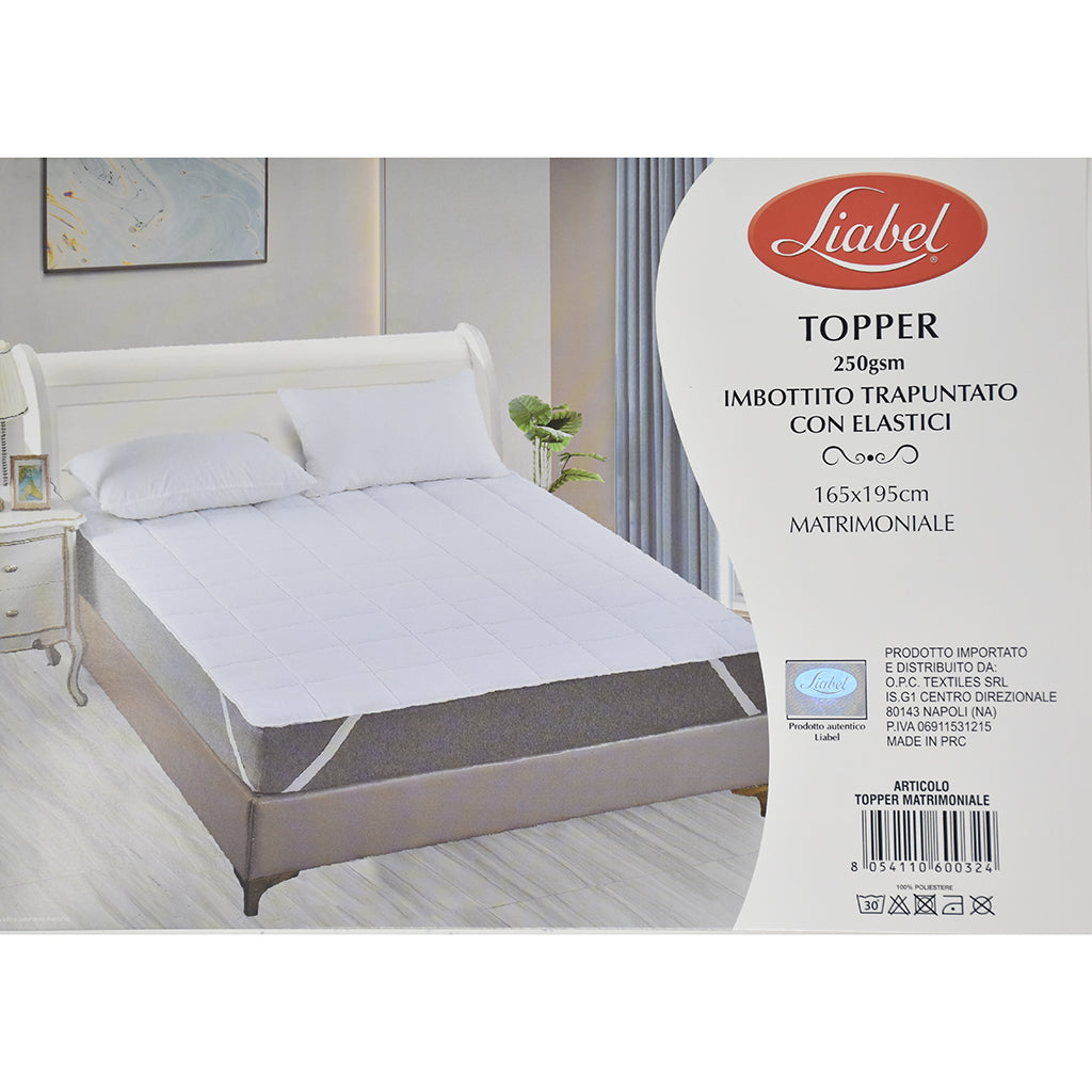 Topper Trapuntato Con Elastici Liabel