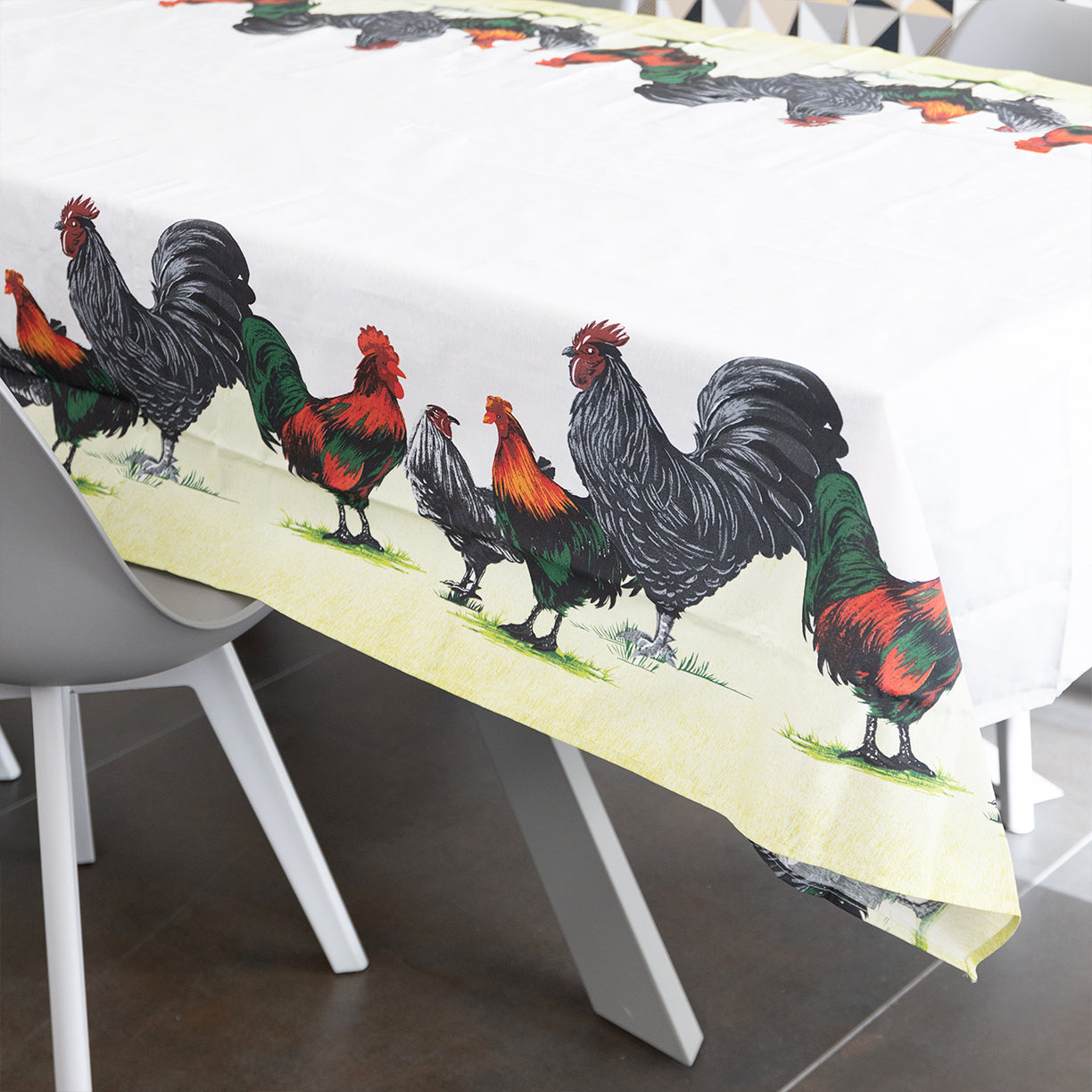 Tovaglia Cotone Digitale Renato Balestra Gallo