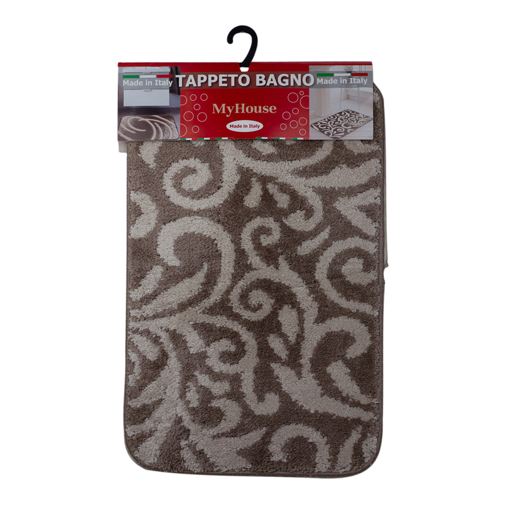 Tris Tappeti Bagno Antiscivolo Kashmire