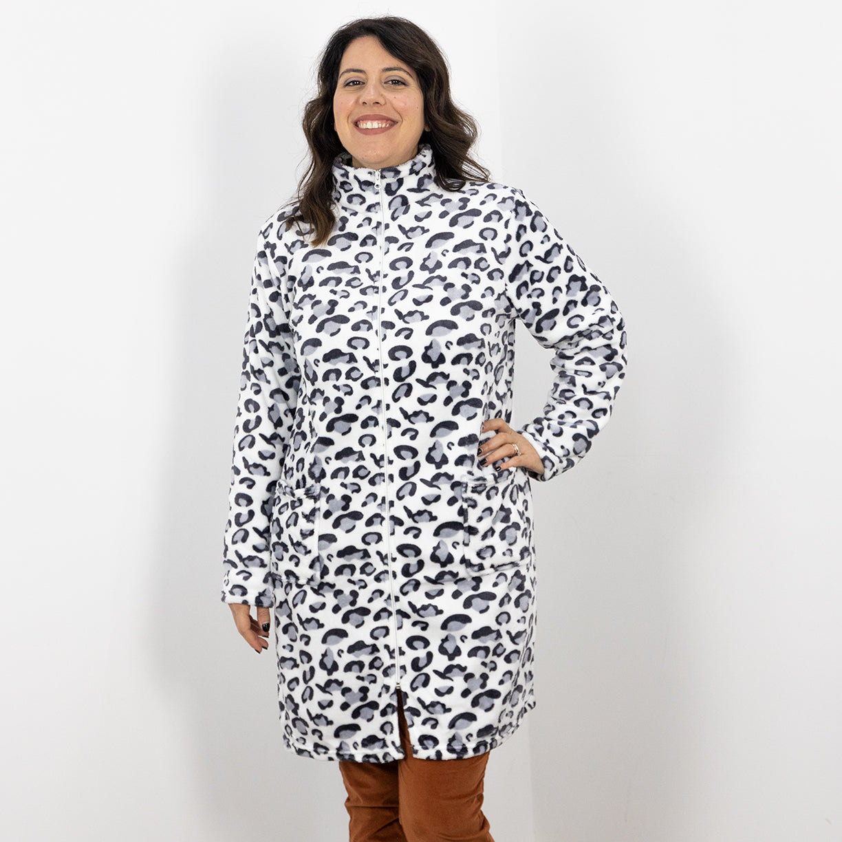 Vestaglia Donna Pile Lara Justin Daria