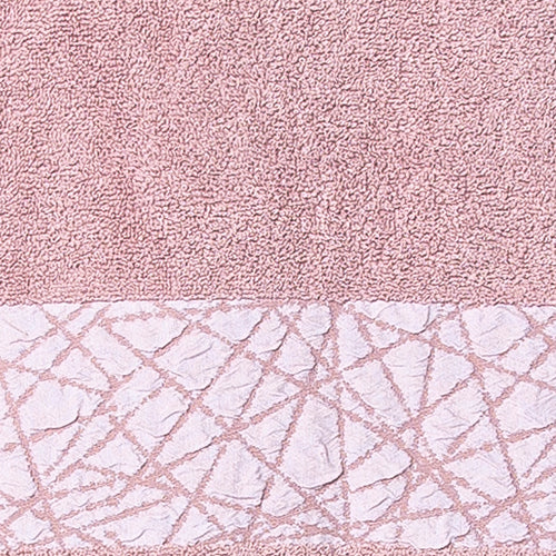 Asciugamano con Ospite Spugna Jacquard Geometrico Lara Justin