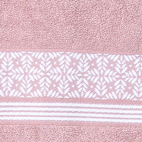 Asciugamano con Ospite Spugna Jacquard Spiga Lara Justin