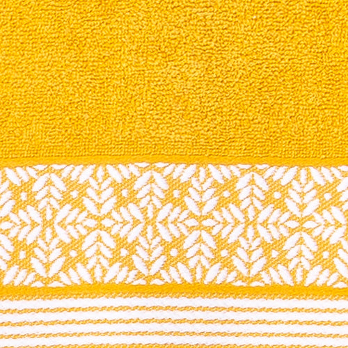 Asciugamano con Ospite Spugna Jacquard Spiga Lara Justin