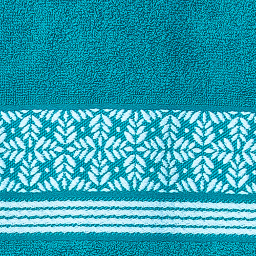 Asciugamano con Ospite Spugna Jacquard Spiga Lara Justin