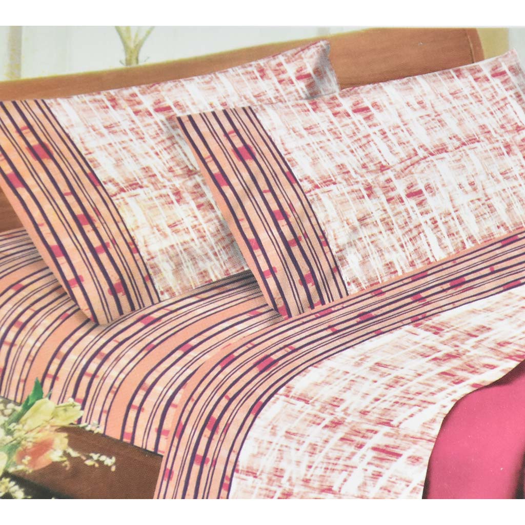 Set Lenzuola Cotone Lara Justin Righe
