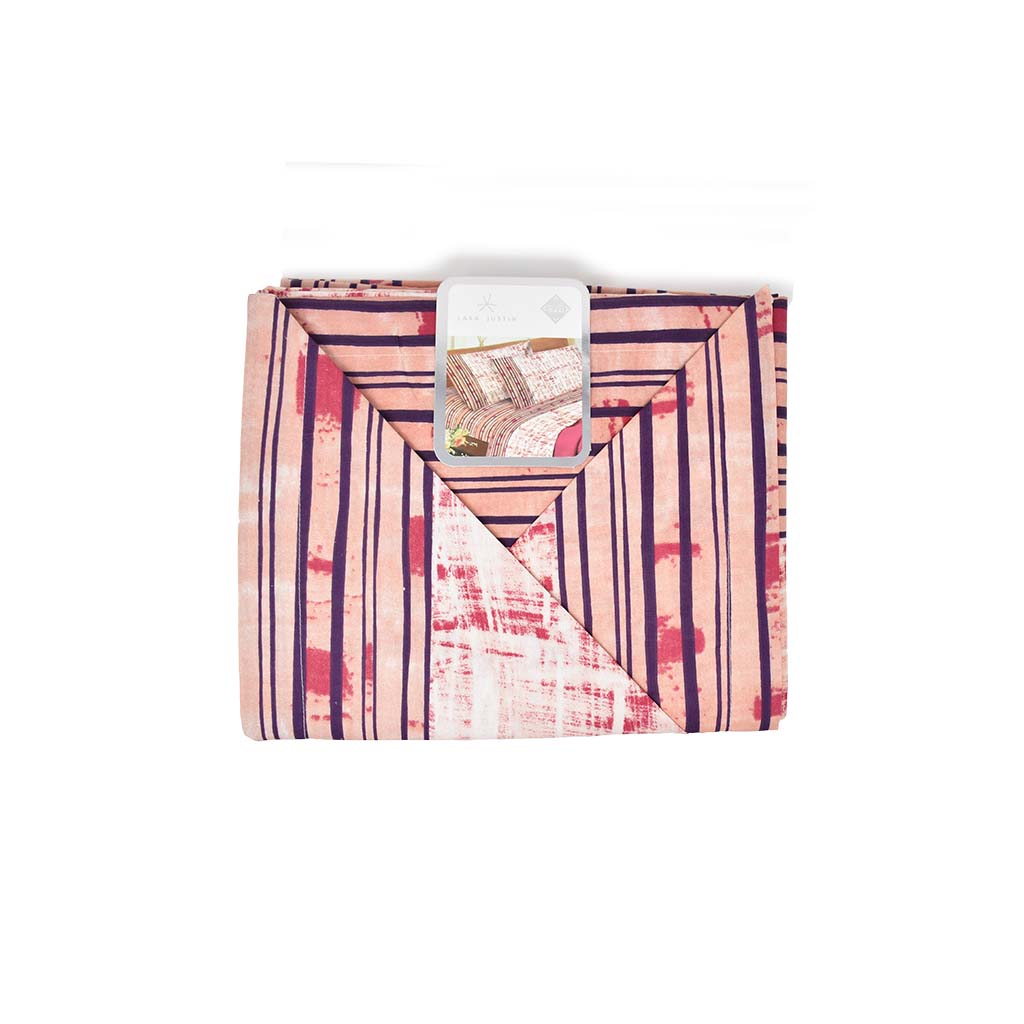 Set Lenzuola Cotone Lara Justin Righe