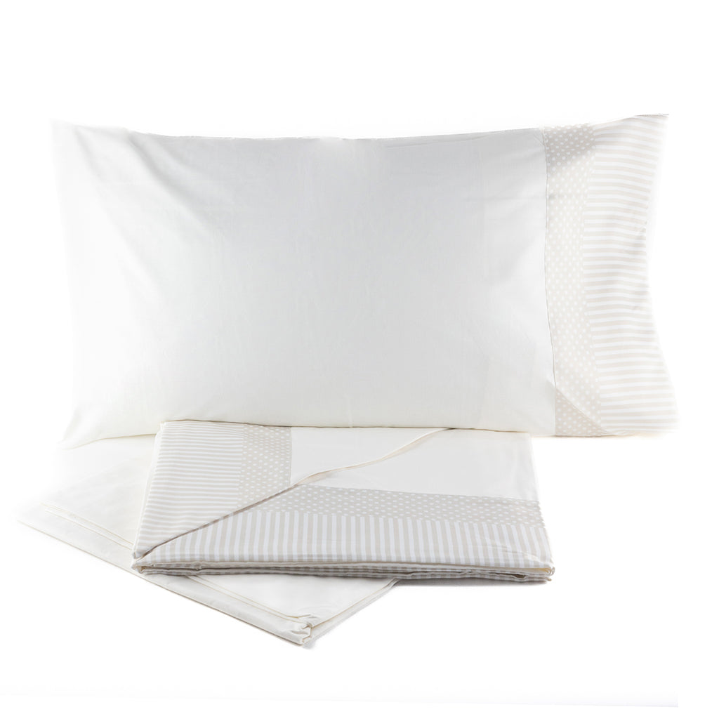 Set Lenzuola Cotone Matrimoniale Renato Balestra Emily