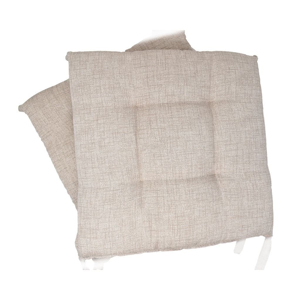 Coppia Cuscini Sedia Quattro Punti My House Milena