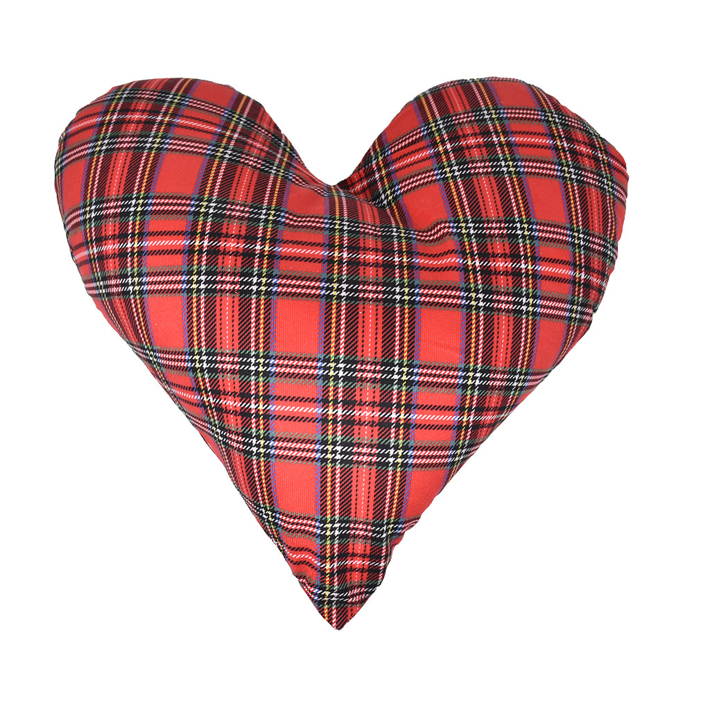 Cuscino Sagomato Cuore Liabel Tartan