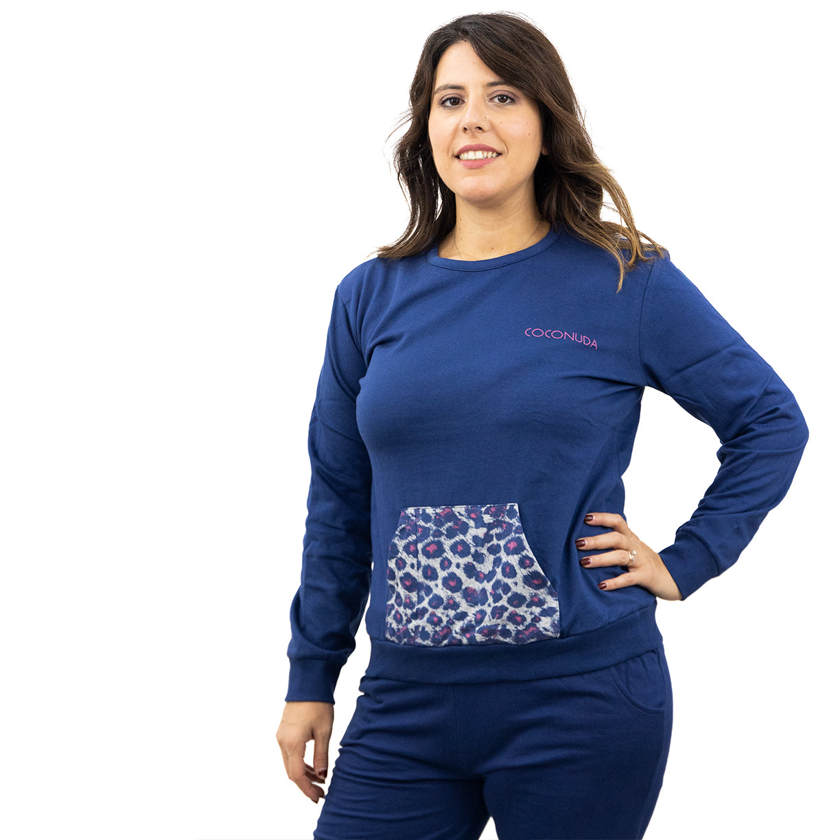 Pigiama Caldo Cotone Leggins Coconuda Animalier