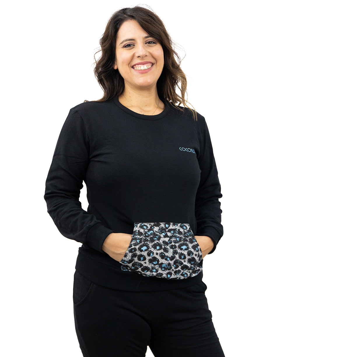 Pigiama Caldo Cotone Leggins Coconuda Animalier