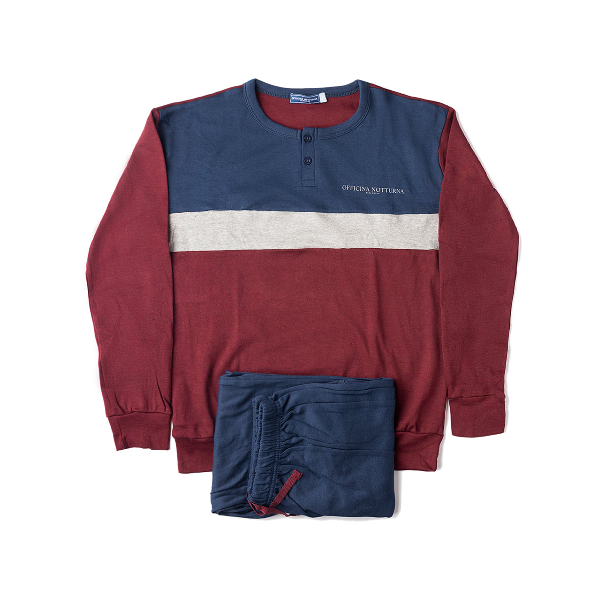 Pigiama Ragazzo Caldo Cotone Officina Notturna 01