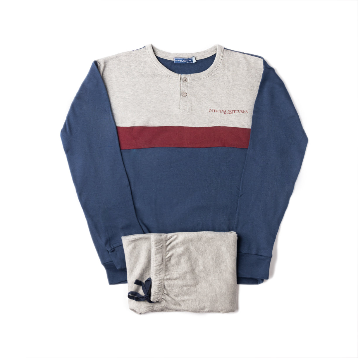 Pigiama Ragazzo Caldo Cotone Officina Notturna 01