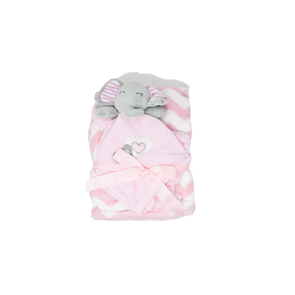 Plaid Agnellato con Pupazzo Liabel