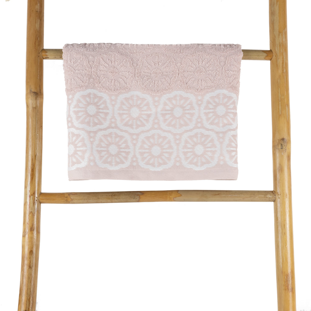 Telo Doccia Cotone Jacquard Liabel Fiore