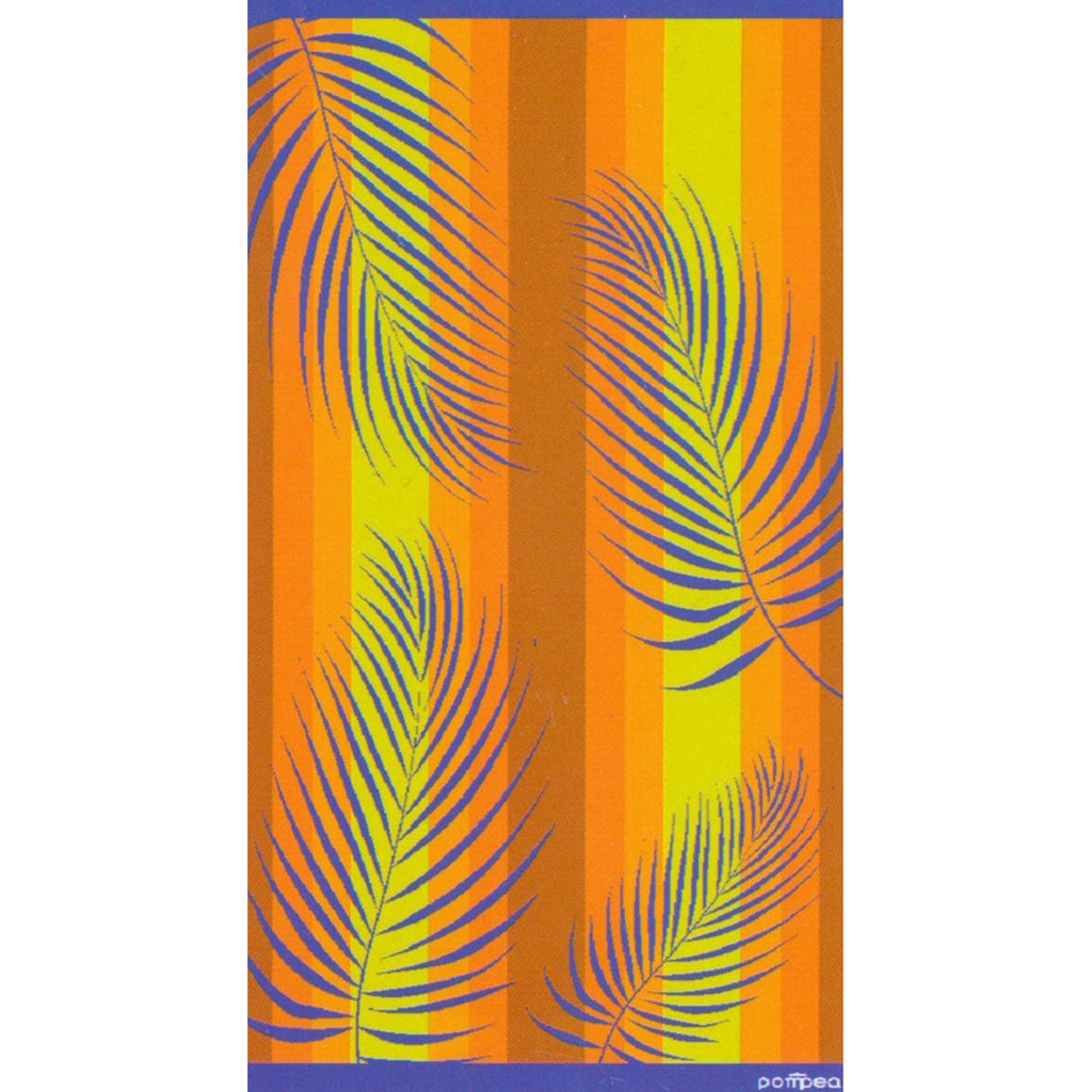 Telo Mare Spugna Jacquard Pompea Palme