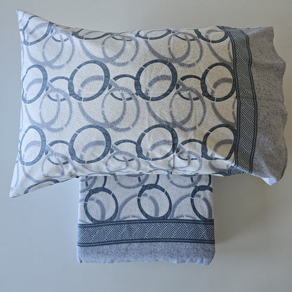 Completo Letto Matrimoniale Flanella Maxi Laura Biagiotti Ginette