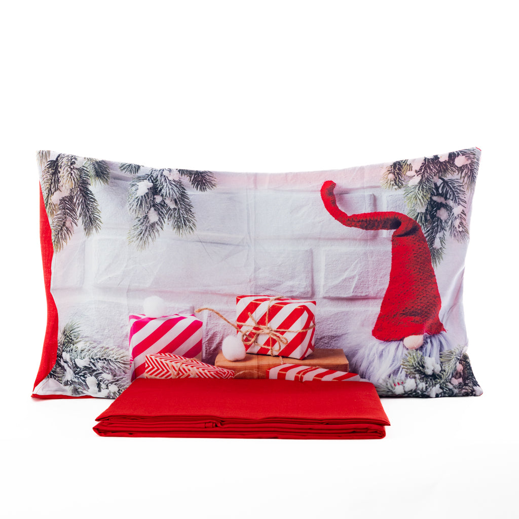 Completo Letto Cotone Matrimoniale Natalizio Tender