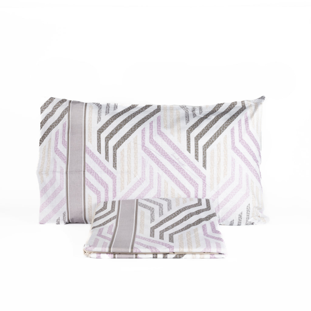 Set Lenzuola Percalle Matrimoniale Laura Biagiotti Selma