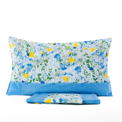 Completo Letto Cotone Liabel Fiori