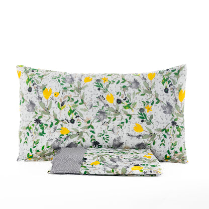Completo Letto Cotone Liabel Fiori