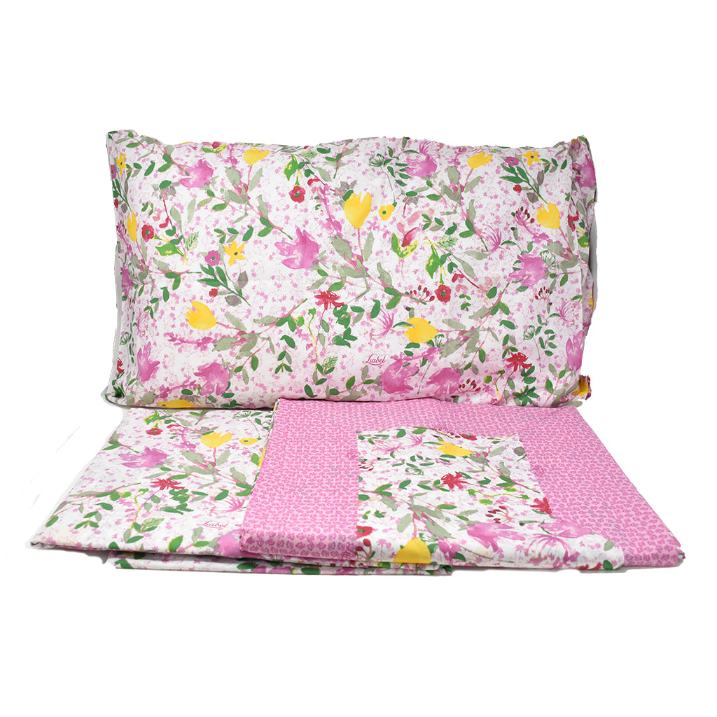Set Lenzuola Cotone Liabel Fiori