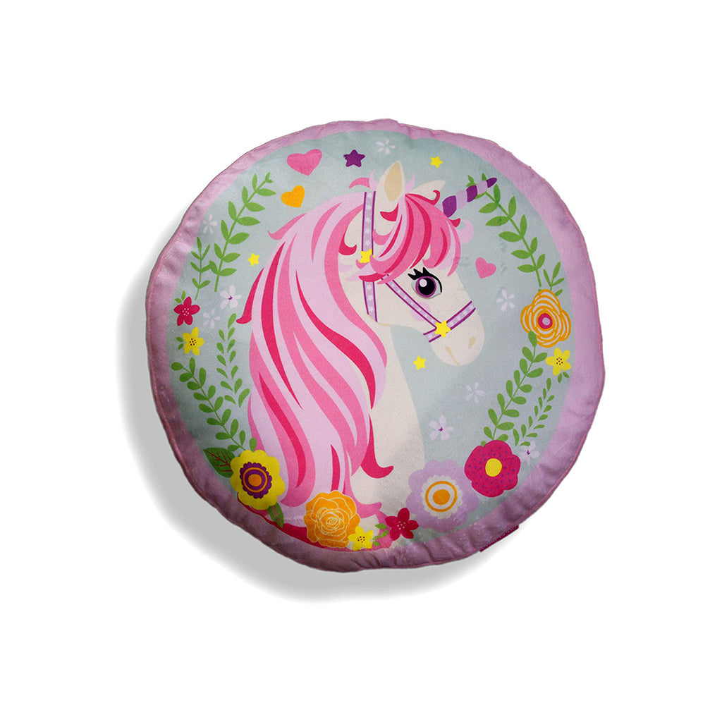 Cuscino Sagomato in Velluto Unicorno