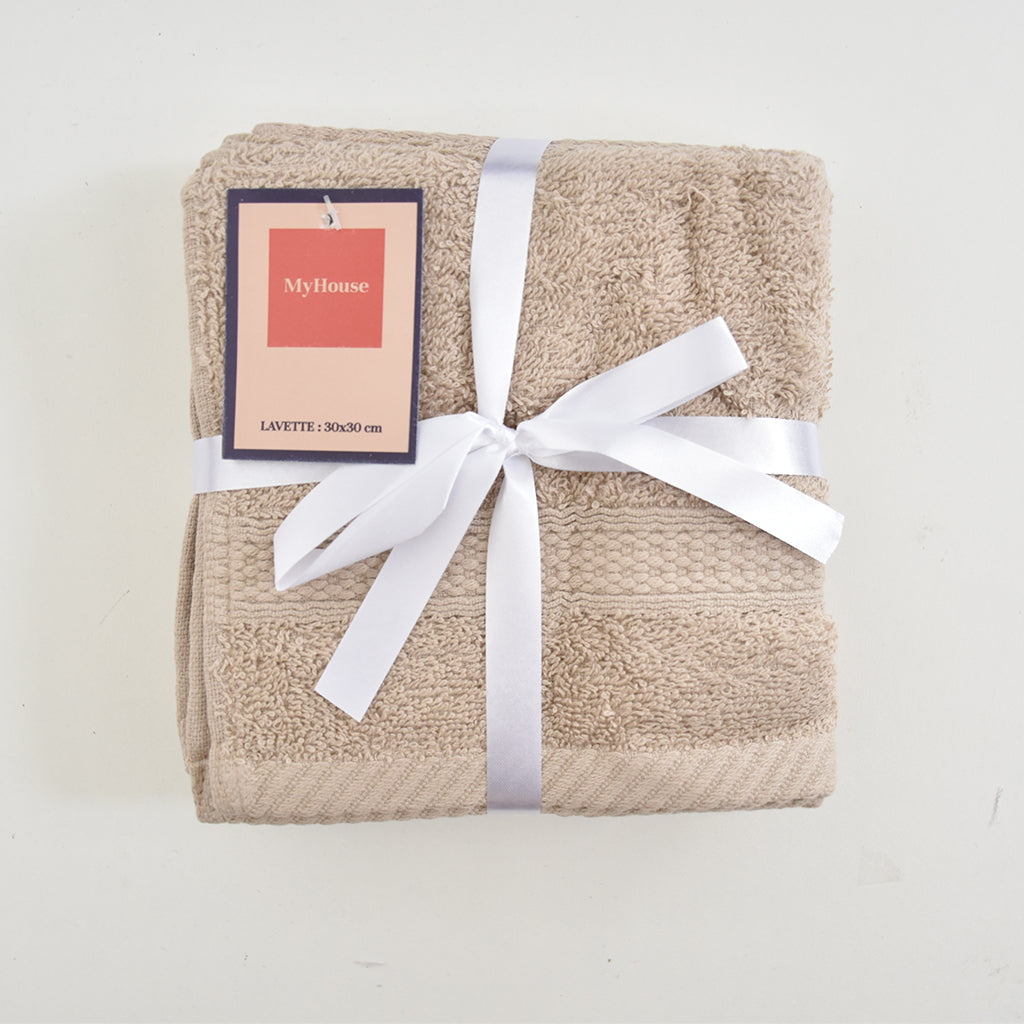 Set Lavette 30x30 Spugna Quattro Pezzi Bahia