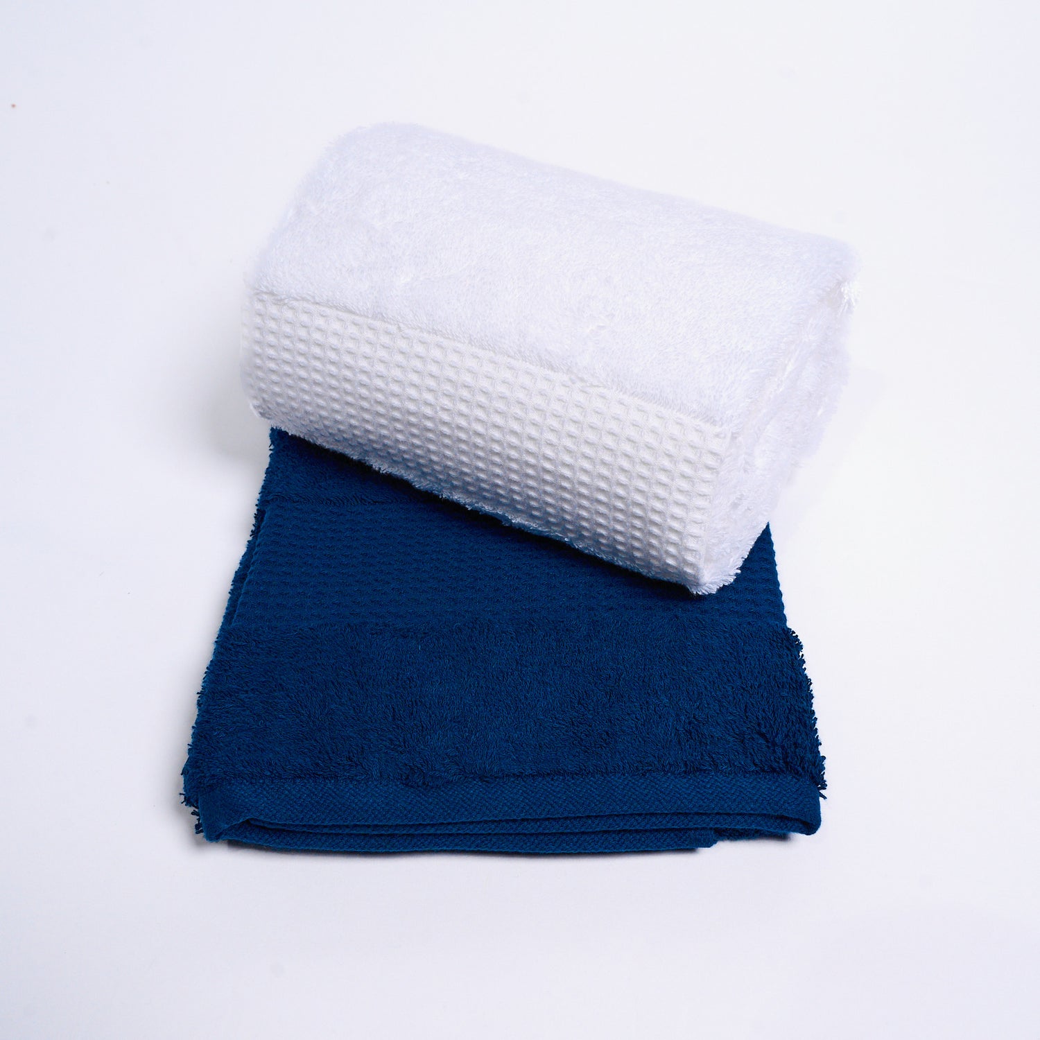 Set 2 Asciugamani Viso Spugna di Cotone Fiocco Bellora