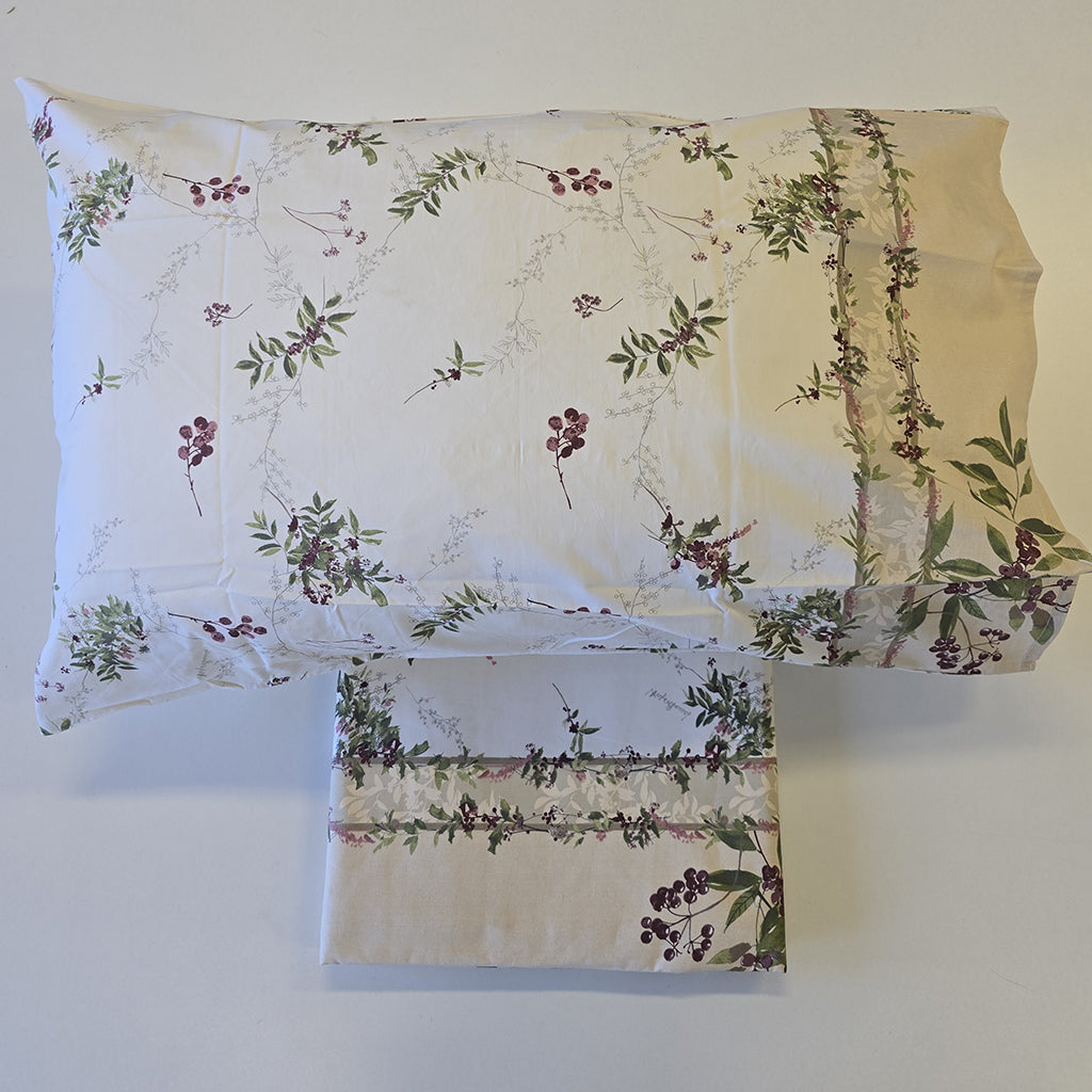 Set Lenzuola Cotone Matrimoniale Maxi Laura Biagiotti Margot