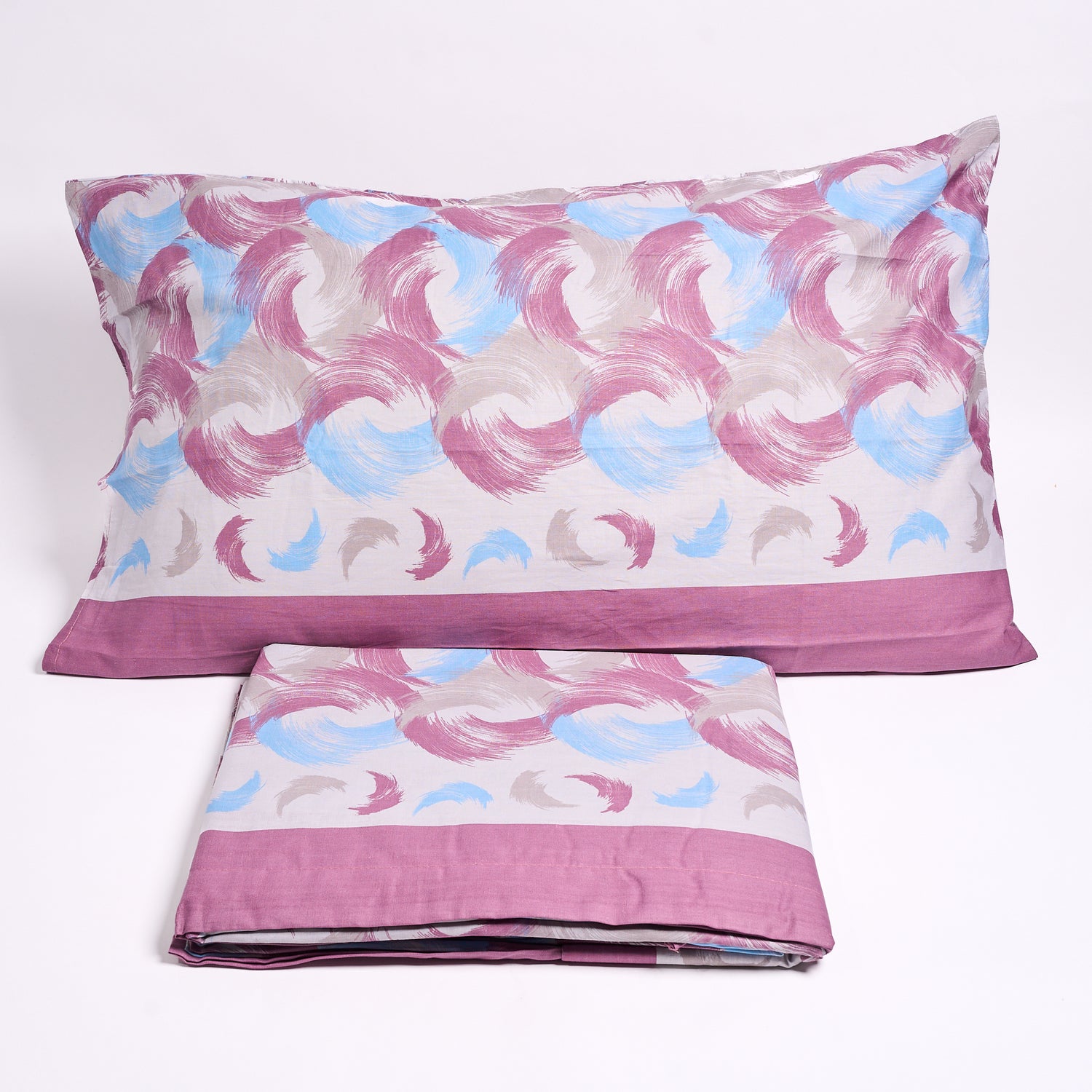 Set Lenzuola Cotone Matrimoniale Pompea Donna