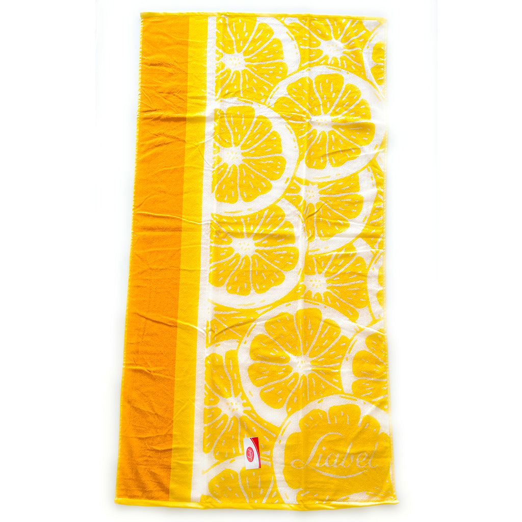 Telo Mare Spugna Liabel Lemon 86x160 cm