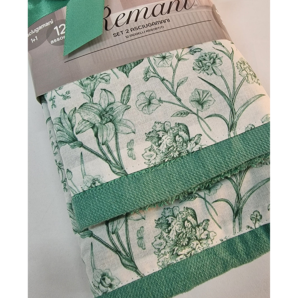 Asciugamano con Ospite Spugna Remant Spring