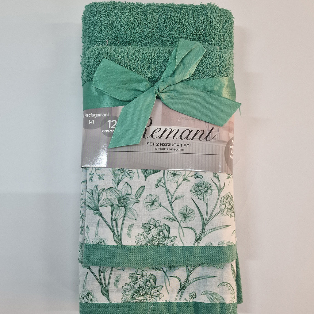 Asciugamano con Ospite Spugna Remant Spring