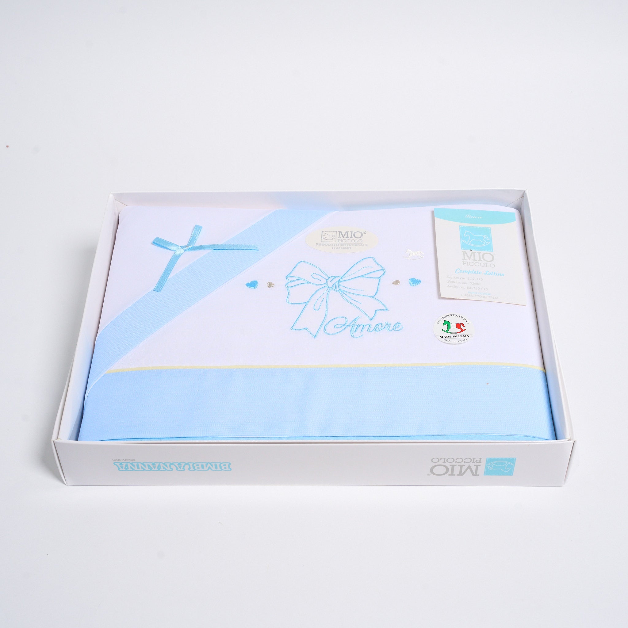 Completo Baby Lettino Cotone Mio Piccolo Amore 346