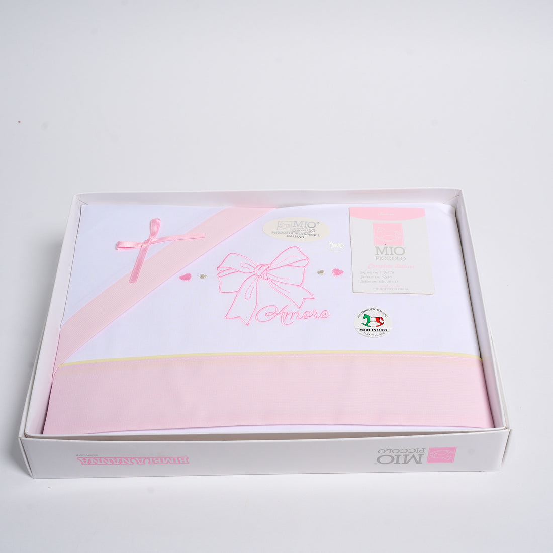 Completo Baby Lettino Cotone Mio Piccolo Amore 346