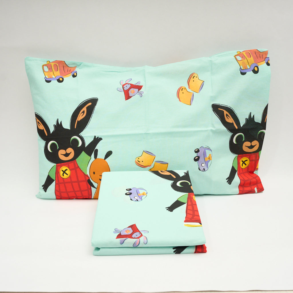 Completo Letto Cotone Singolo Bing