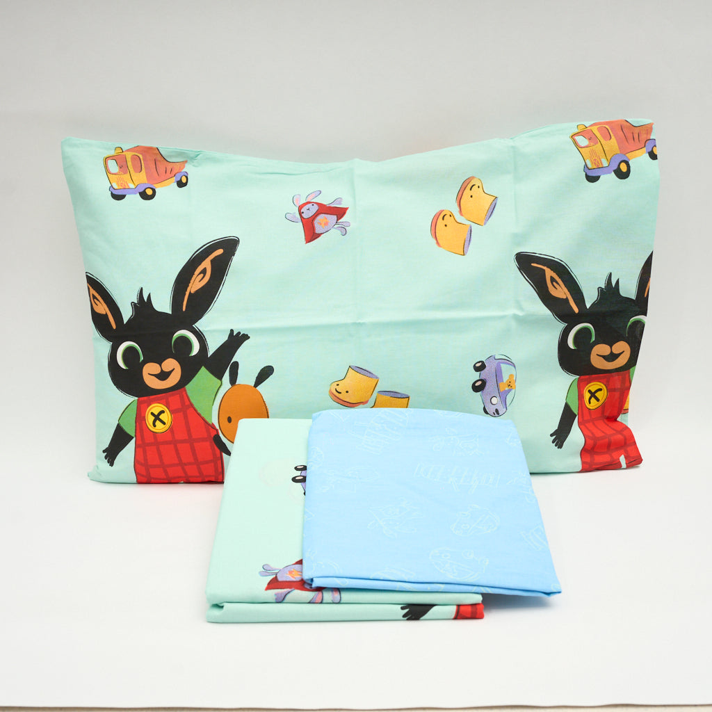 Completo Letto Cotone Singolo Bing