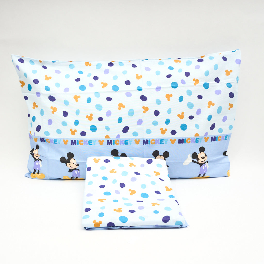 Completo Letto Cotone Una Piazza e Mezza Mickey Mouse