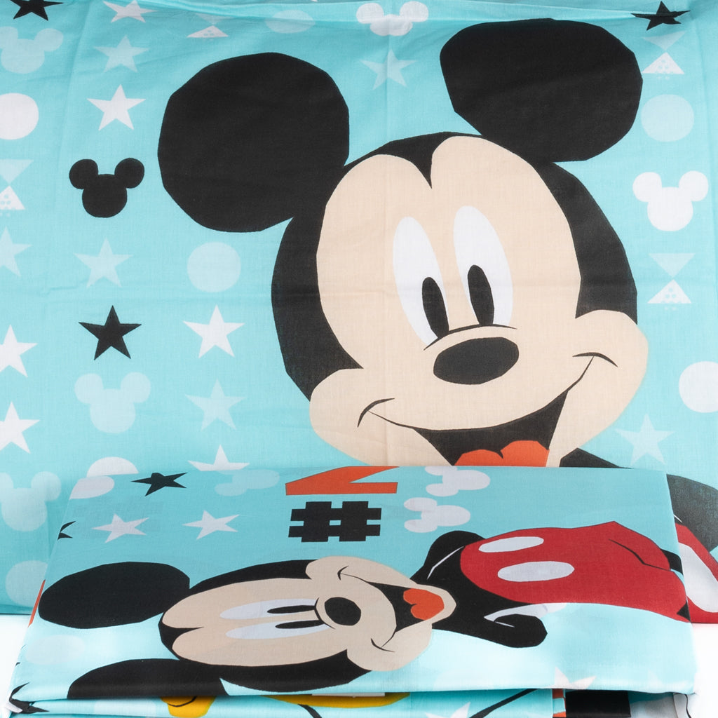 Completo Letto Cotone Singolo Novia Mickey Mouse