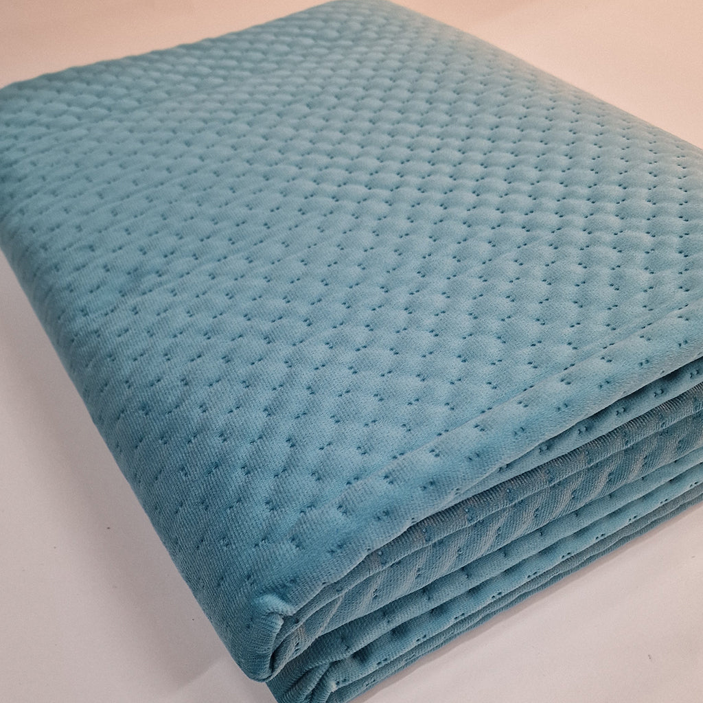 Copriletto Trapuntato in Velluto