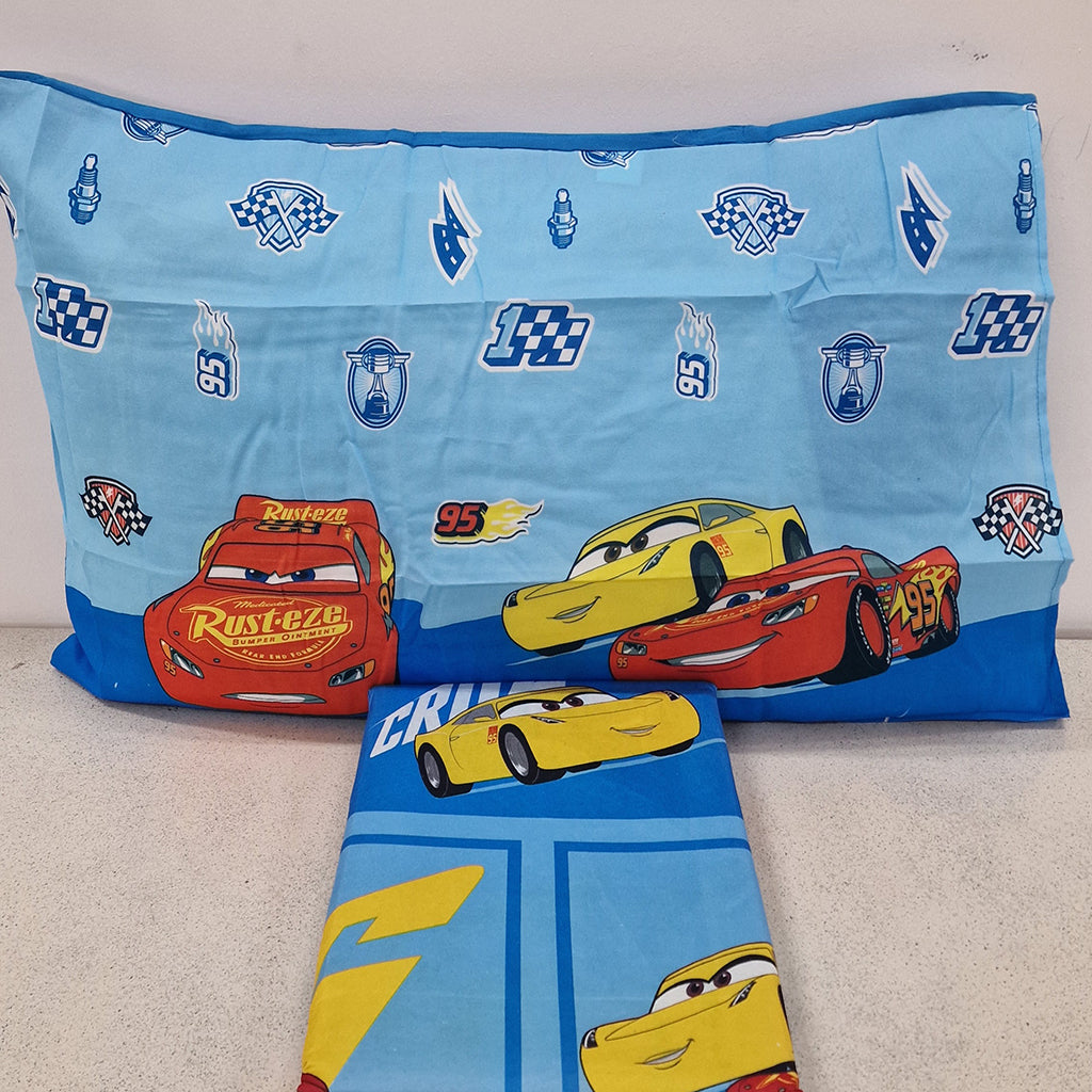 Copripiumino Singolo in Microfibra Disney Cars
