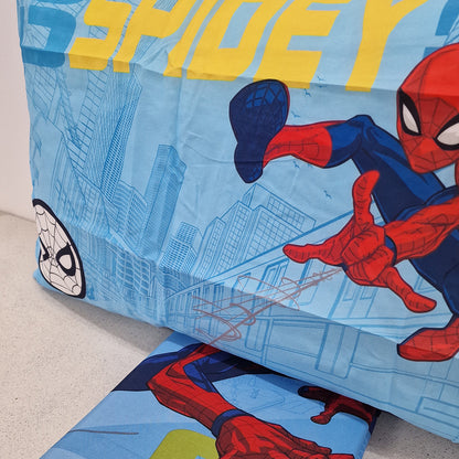 Copripiumino Singolo in Microfibra Spiderman