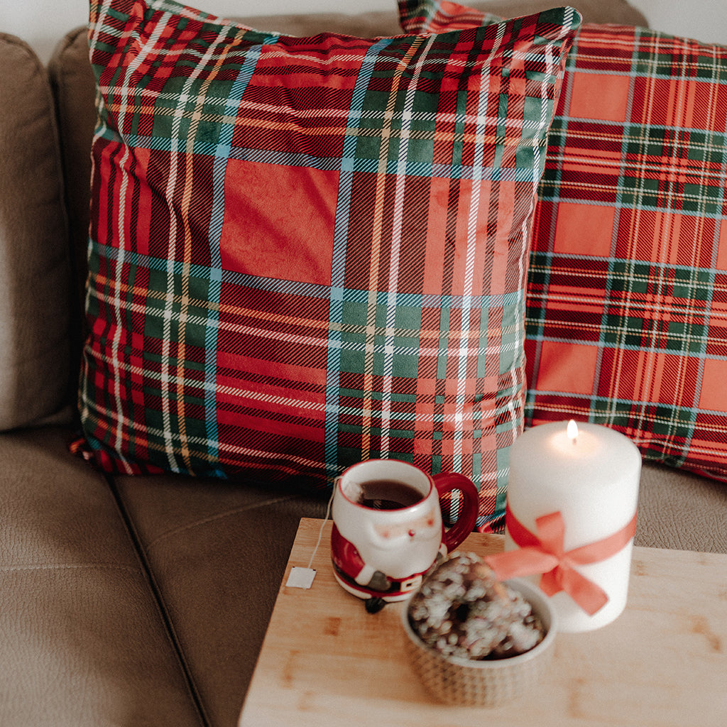 Cuscino Arredo Tartan