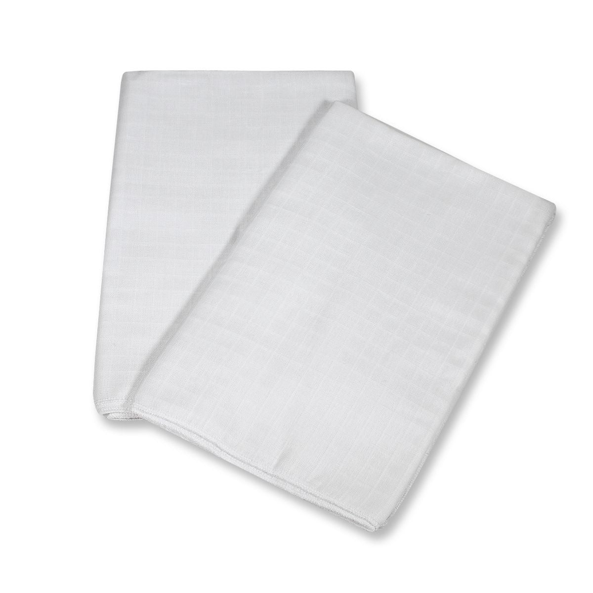 Panni in Mussola Bianca Melanie 100% Cotone