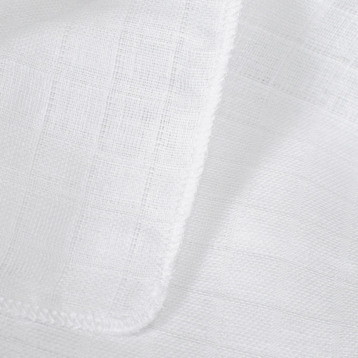 Panni in Mussola Bianca Melanie 100% Cotone