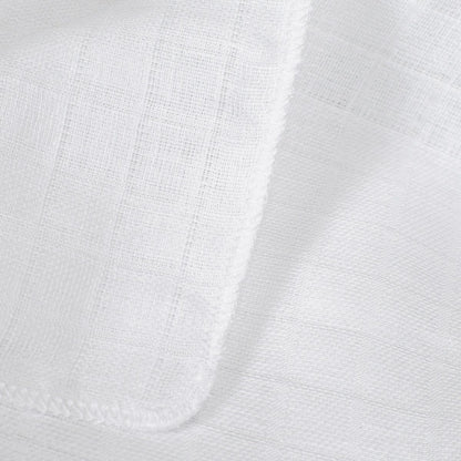 Panni in Mussola Bianca Melanie 100% Cotone