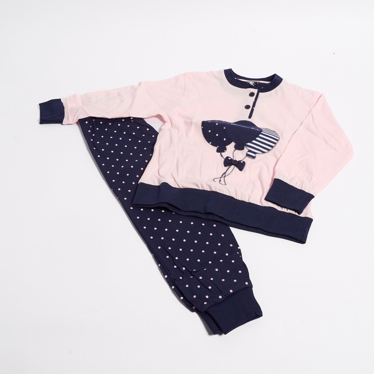 Pigiama Caldo Cotone Bimba Pierre Cardin 1024