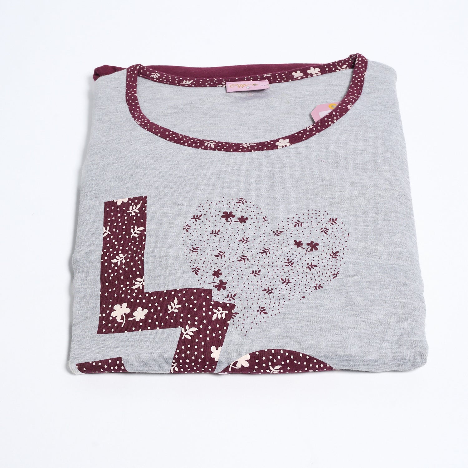 Pigiama Caldo Cotone Donna Cippi 2709